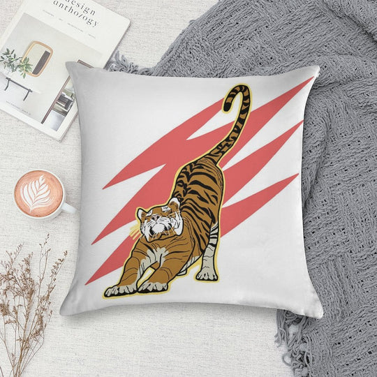 Tiger Soft Reinforced Edging Throw Pillow