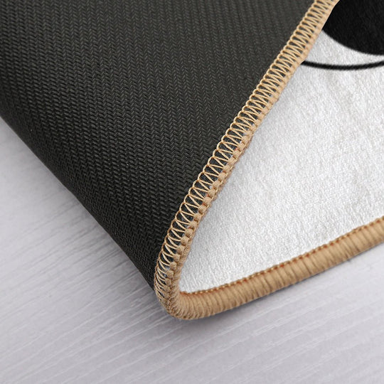 Chaos & Order  Yin & Yang - Jordan Peterson  Versatile Bath Mat