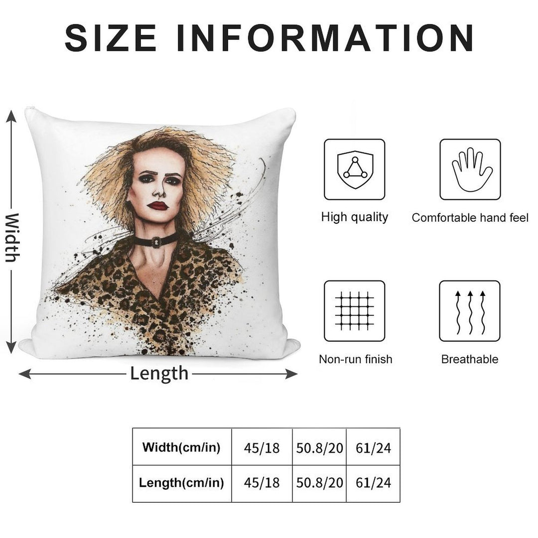 Sally Soft Ultra-Soft Texture Throw Pillow