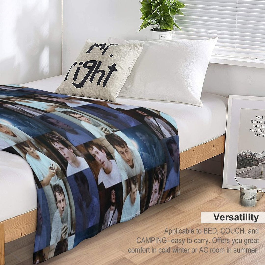 Adam Stanheight (Leigh Whannell) Quick-dry Throw Blanket