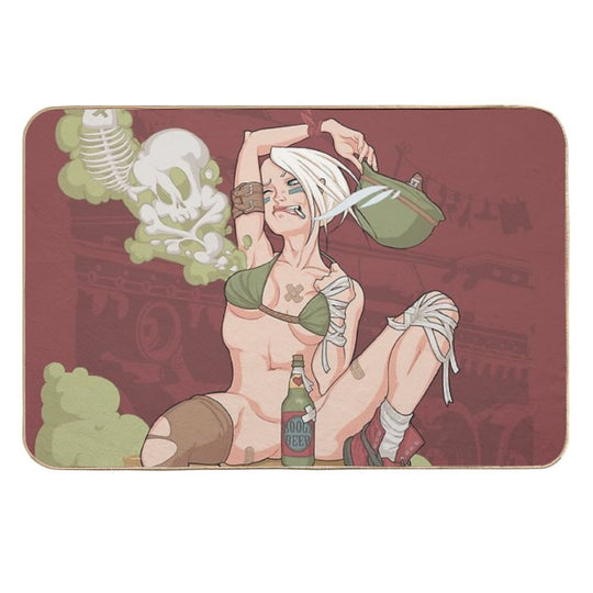 Tank Girl Smells Like Toxic Wastes  Pet-Safe Bath Mat