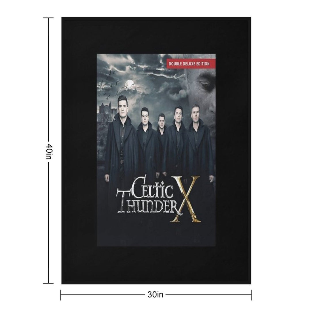 Celtic Thunder X Durable Throw Blanket