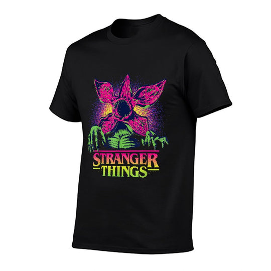 Stranger Things Season 5 Retro Video Game Demogorgon  High-quality Stitching T-Shirt