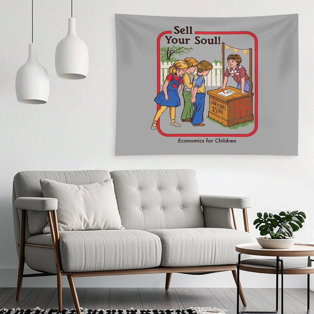 Sell Your Soul Tapestry