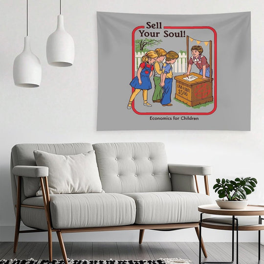 Sell Your Soul Tapestry