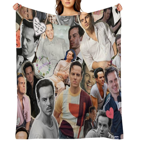 Andrew Scott More Like Andrew Hot Easy Care Throw Blanket