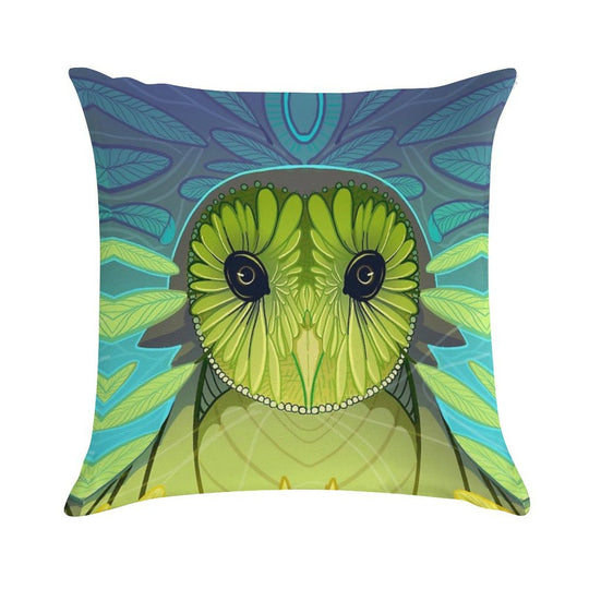 The Owl Soft Bedroom Essential Throw Pillow
