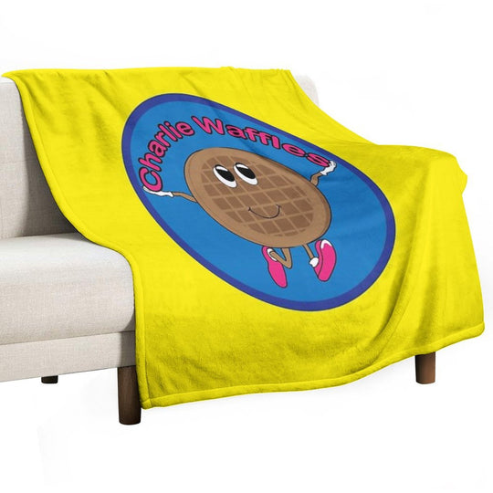 Charlie Waffles! Compact Throw Blanket