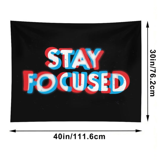 Stay Focused Tapestry