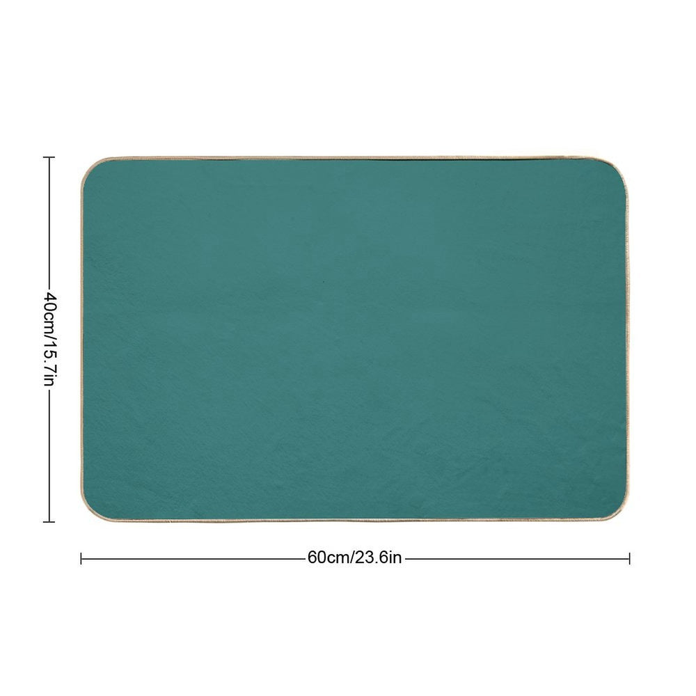 Gulf of Mexico Green - Solid Color Collection  Versatile Bath Mat