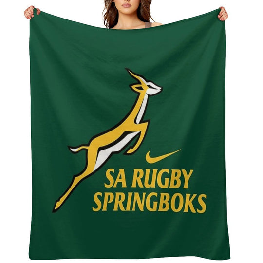 Springbok Rugby - Springboks Shrink-resistant Throw Blanket