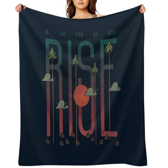 Rise Sustainable Throw Blanket