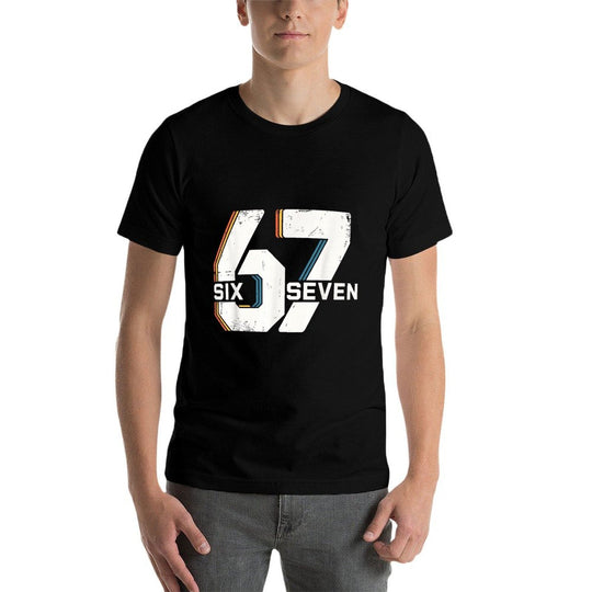 67 Six Seven Meme  Versatile T-Shirt