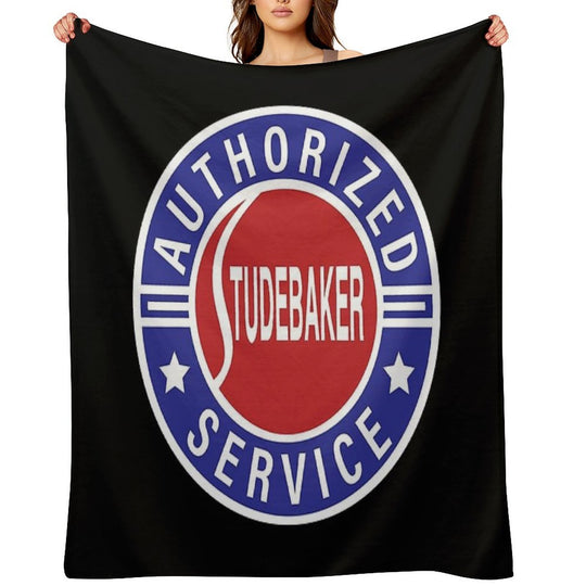 Studebaker Service Easy Care Throw Blanket