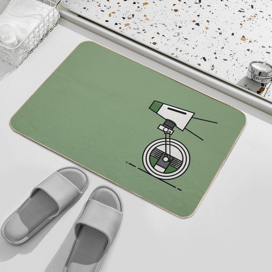 The New Droid  Dirt-Trapping Bath Mat