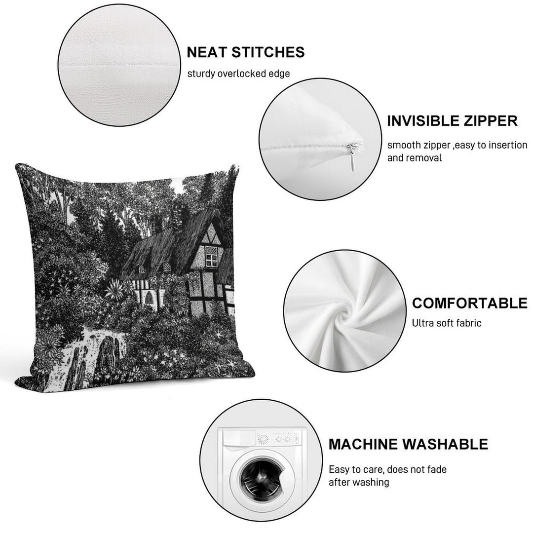 The House of Tom Bombadil Soft Multiple Sizes Throw Pillow