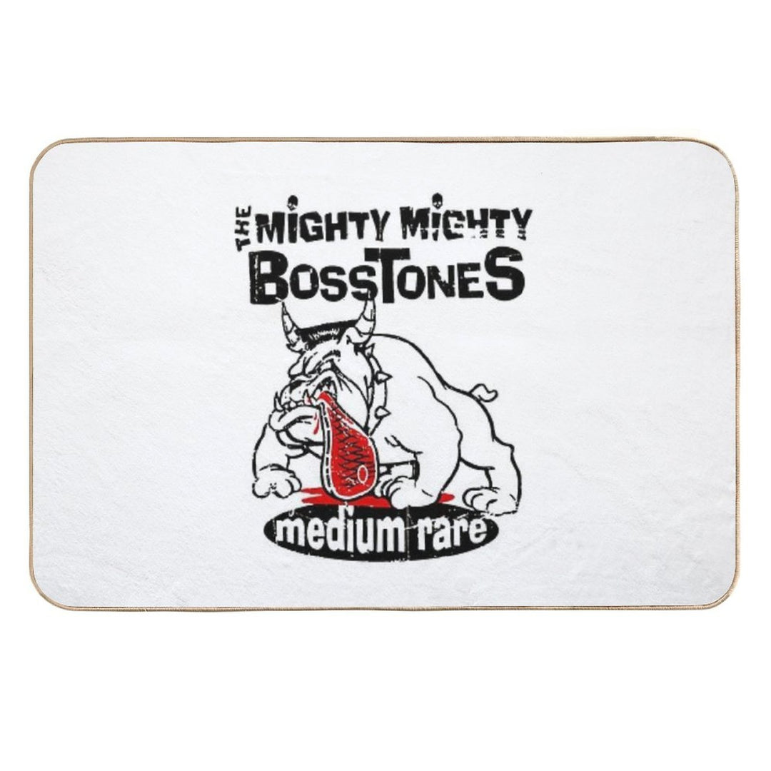 The Migh.ty Migh.ty Boss.tones Me.dium Rares  Fade-Resistant Bath Mat