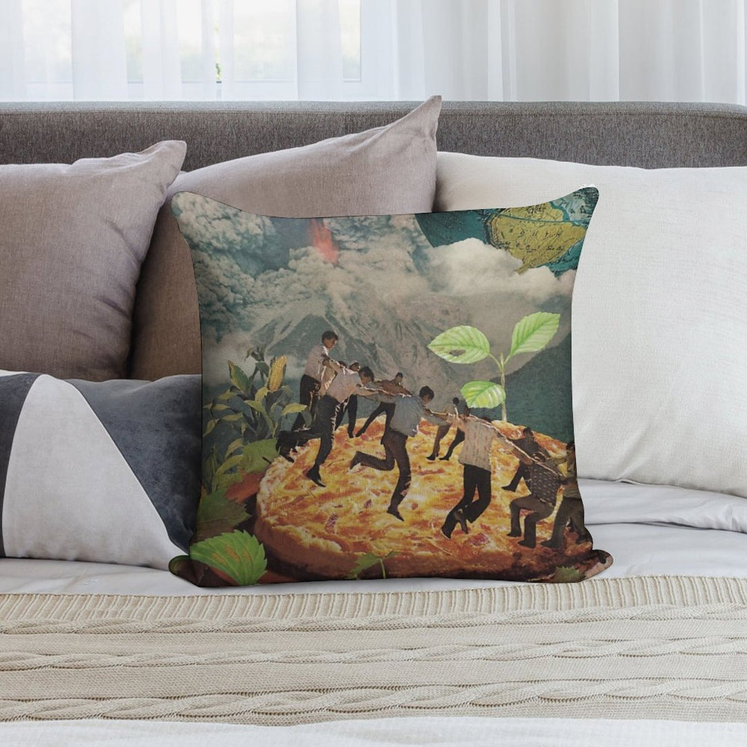 Pompeii Soft Bedroom Essential Throw Pillow