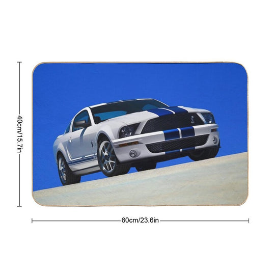 Ford Mustang Shelby  Easy Maintenance Bath Mat