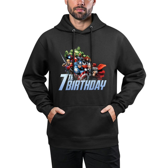 Marvel Avengers Action Shot 7th Birthday Relaxed Fit Hoodie