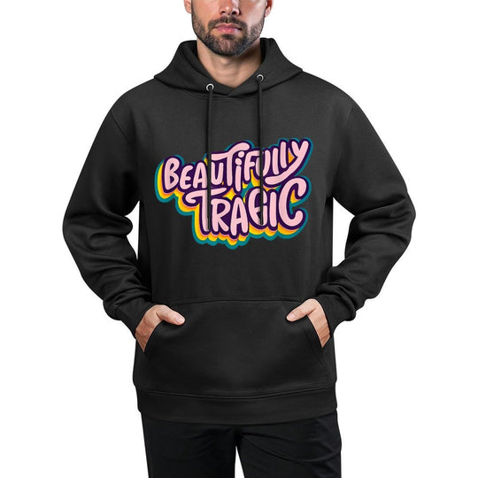 Wicked Elphaba Beautifully Tragic Graffiti Cotton-Polyester Blend Hoodie