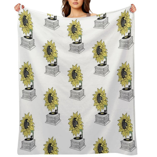 Singing in The Sun Comfort Throw Blanket
