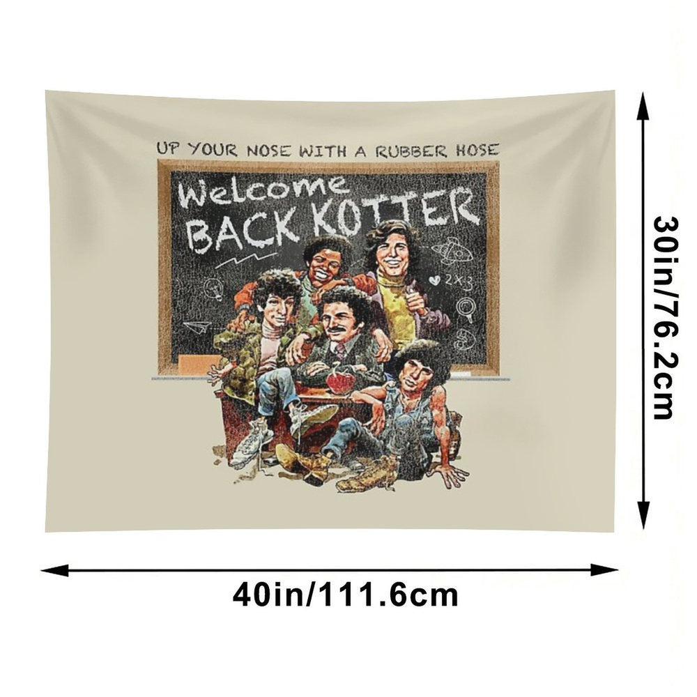 Welcome Back Kotter Vintage Worn Tapestry
