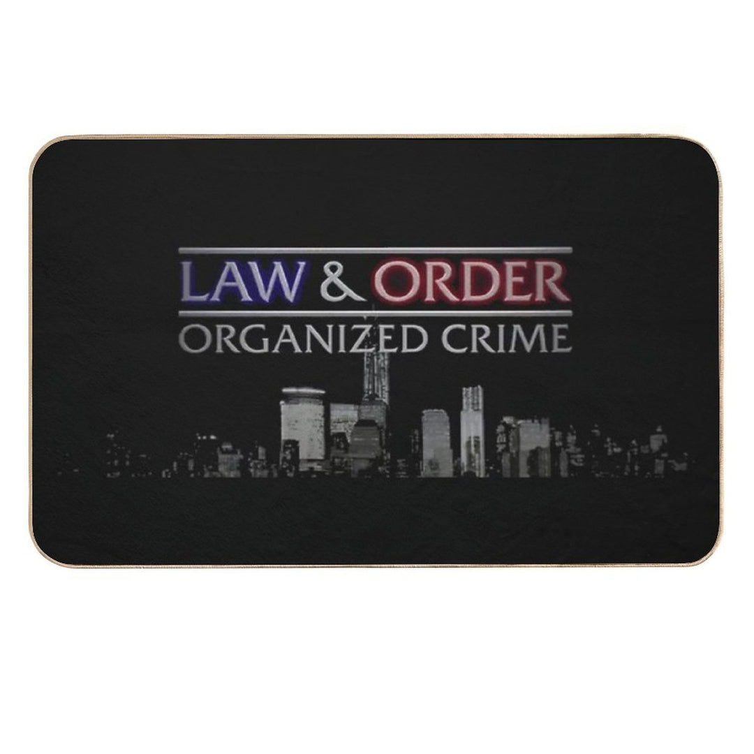 Law & Order Organized Crime  Non-Slip Bath Mat