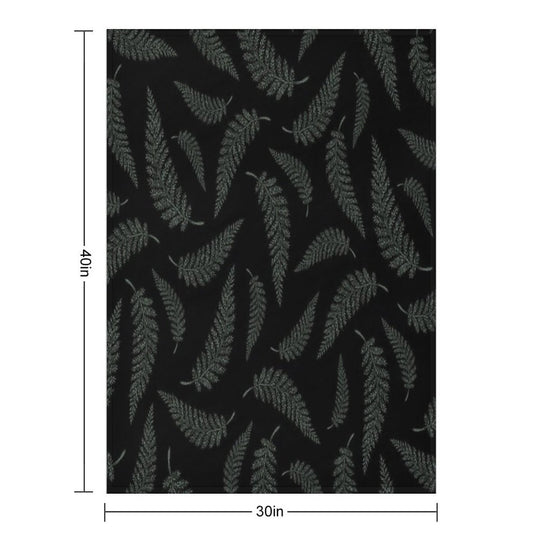Fern Witch Compact Throw Blanket