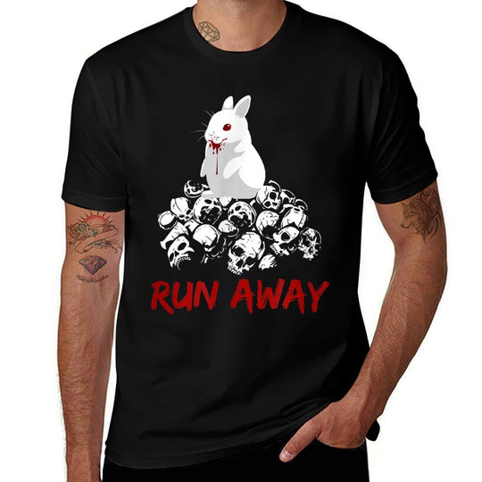 Run Away Bunny Funny Unisex Design  Versatile T-Shirt