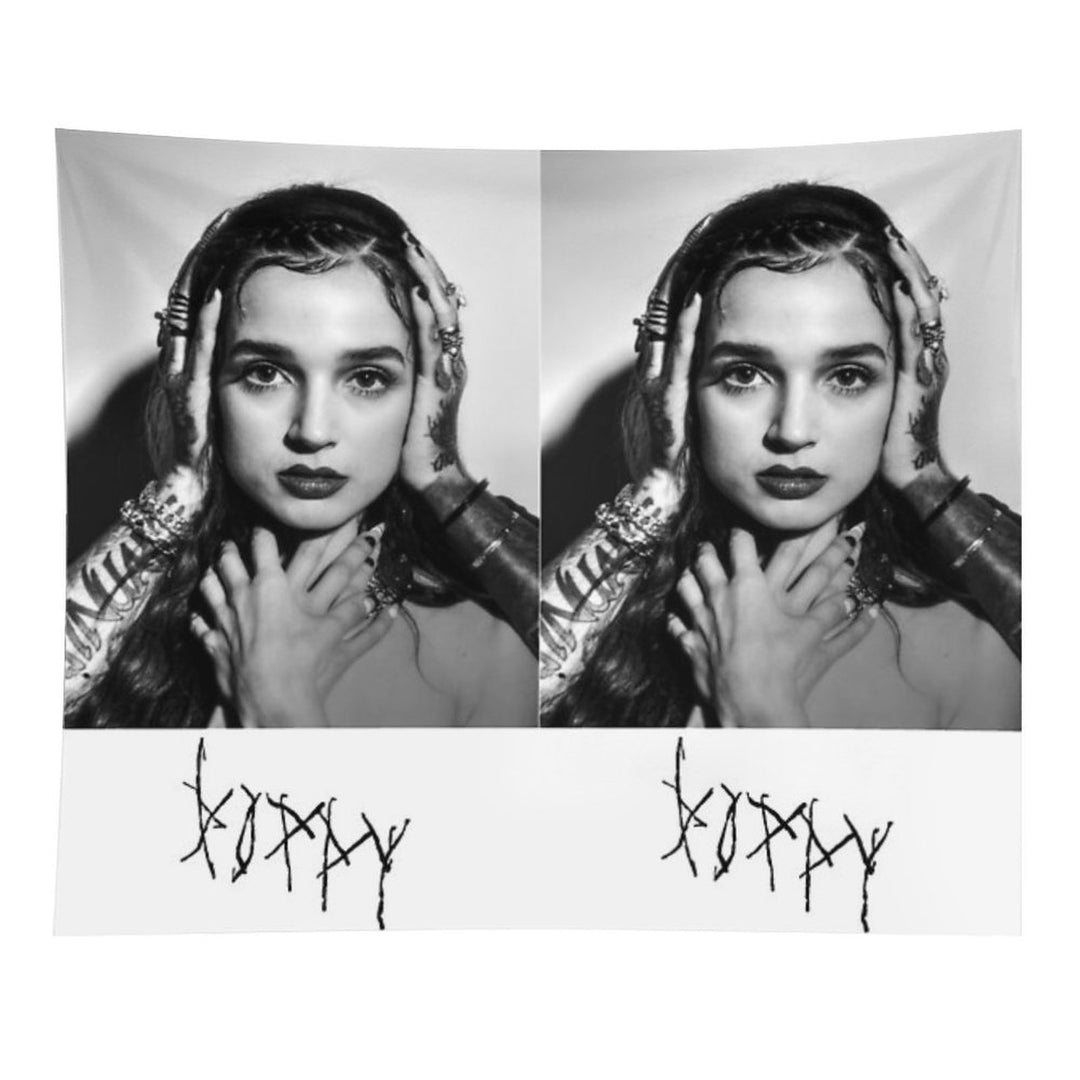 Hear Poppy Tapestry