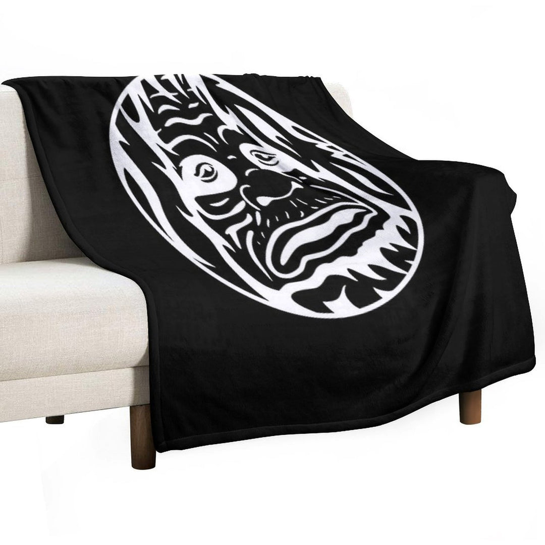 Big Lez Show Merch Big Lez Show Logo Eco-conscious Throw Blanket