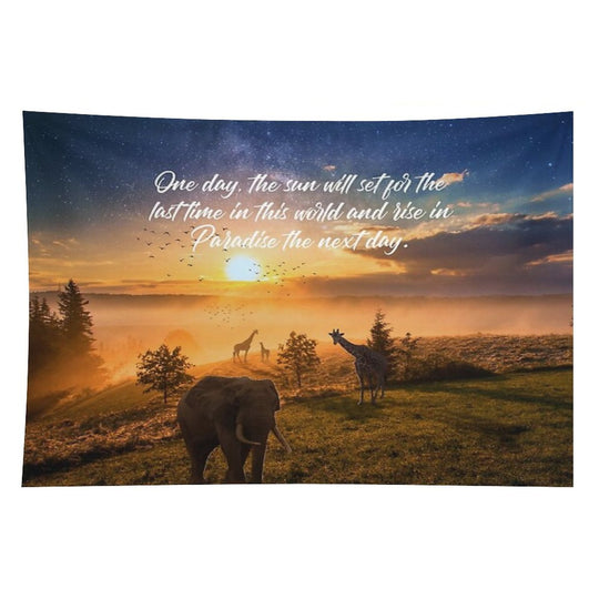 Sunrise In Paradise Tapestry