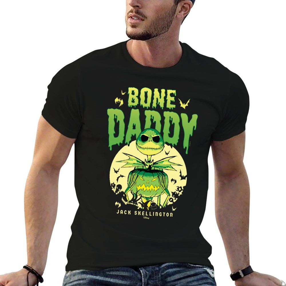 The Nightmare Before Christmas - Bone Daddy  Summer-ready Fabric T-Shirt