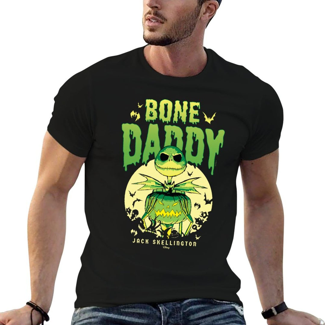 The Nightmare Before Christmas - Bone Daddy  Summer-ready Fabric T-Shirt