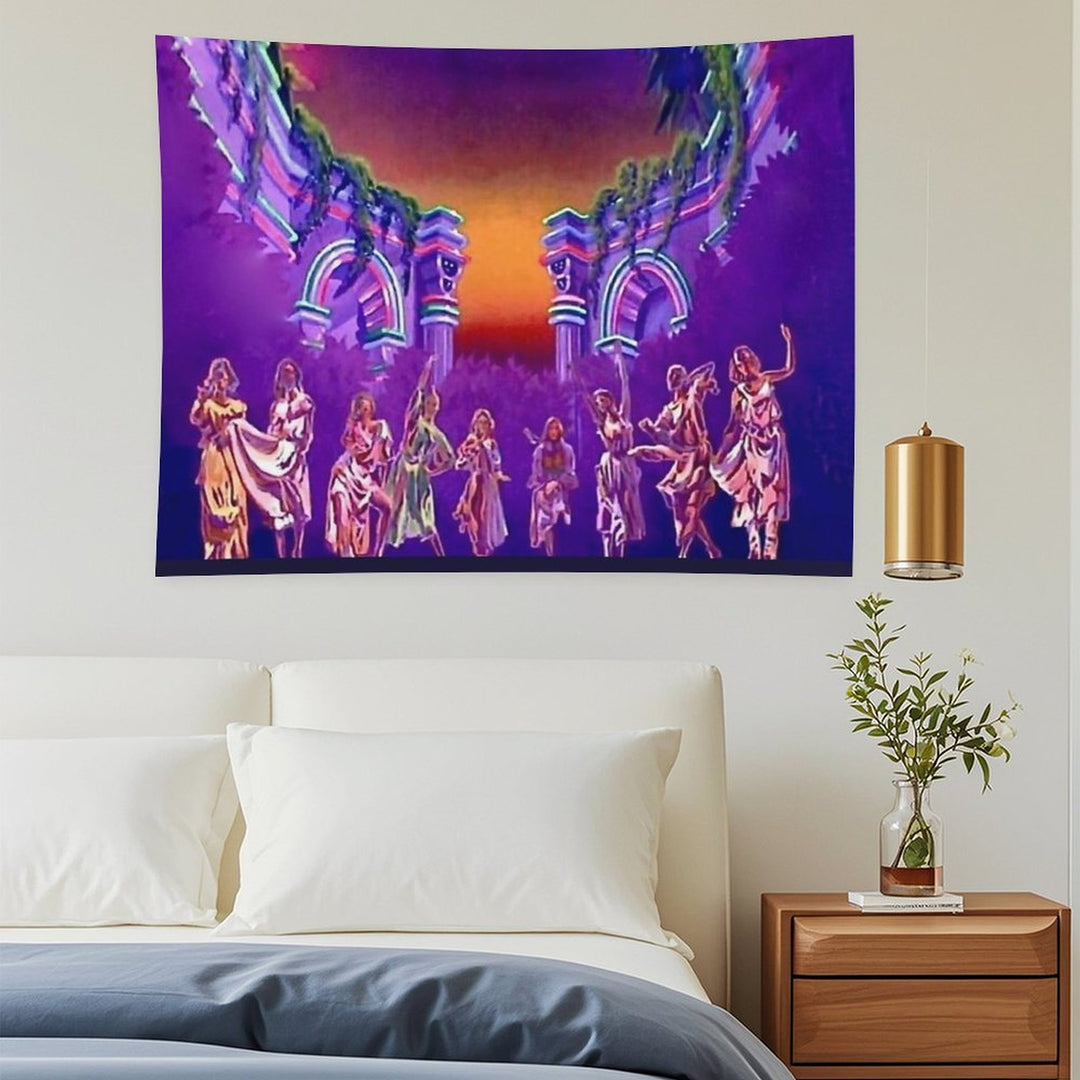 Xanadu - Olivia Newton-John - Mural  Designs by PopRetroDisco Tapestry