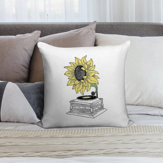 Singing in The Sun Soft Shrink-Resistant Throw Pillow