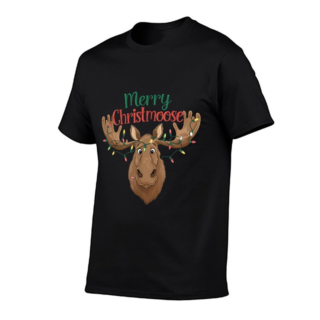 Christmas Moose Merry Christmas Moose Merry Christmoose  Durable T-Shirt