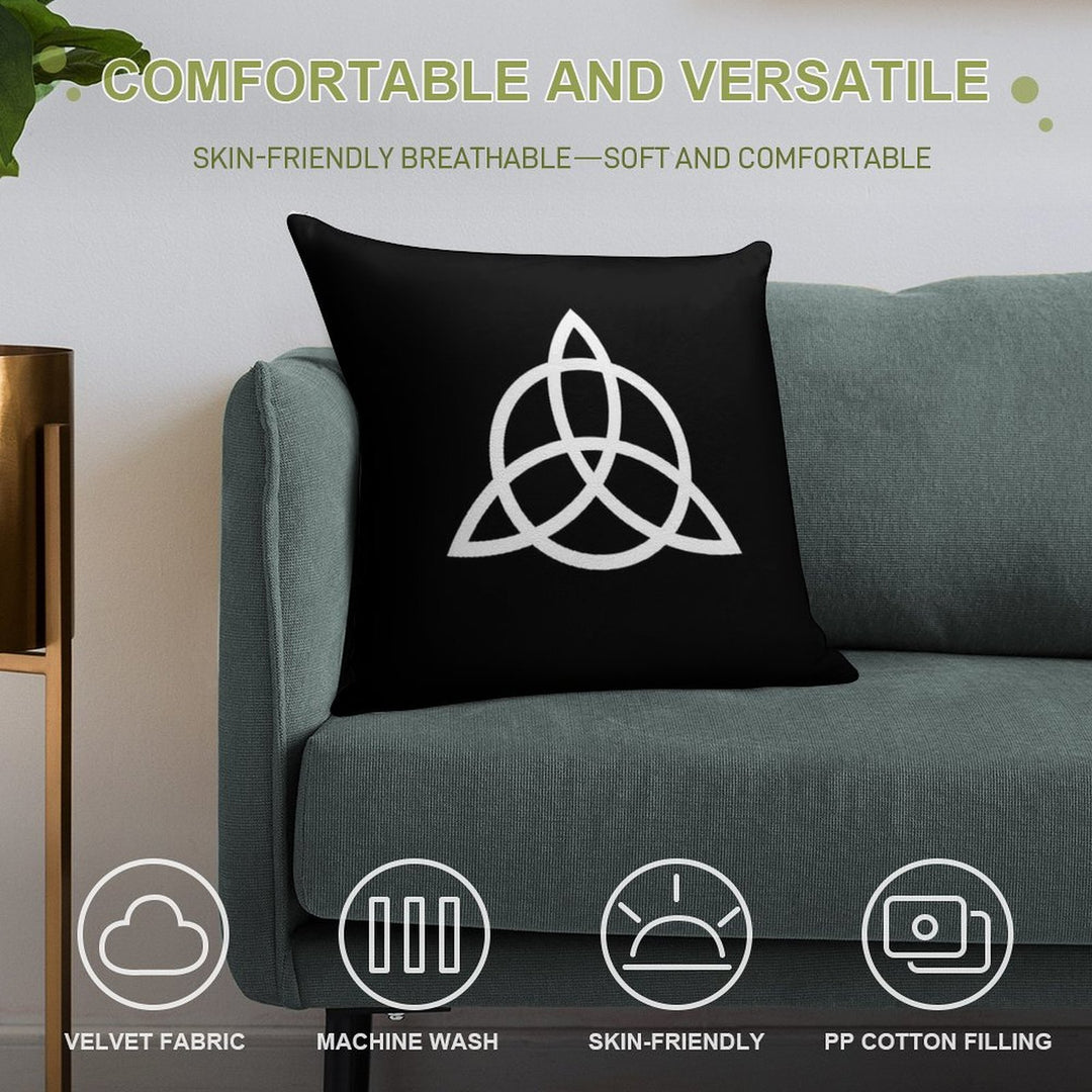 Charmed Soft Warmth Comfort Throw Pillow