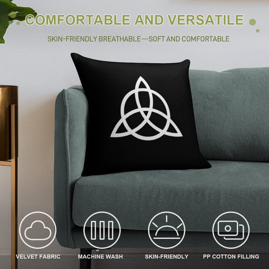 Charmed Soft Warmth Comfort Throw Pillow