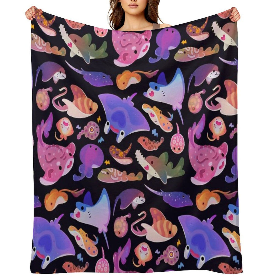 Ray Day 2 Lightweight Throw Blanket