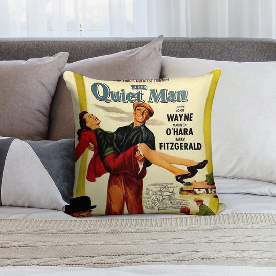 The Quiet Man Soft Bedroom Essential Throw Pillow