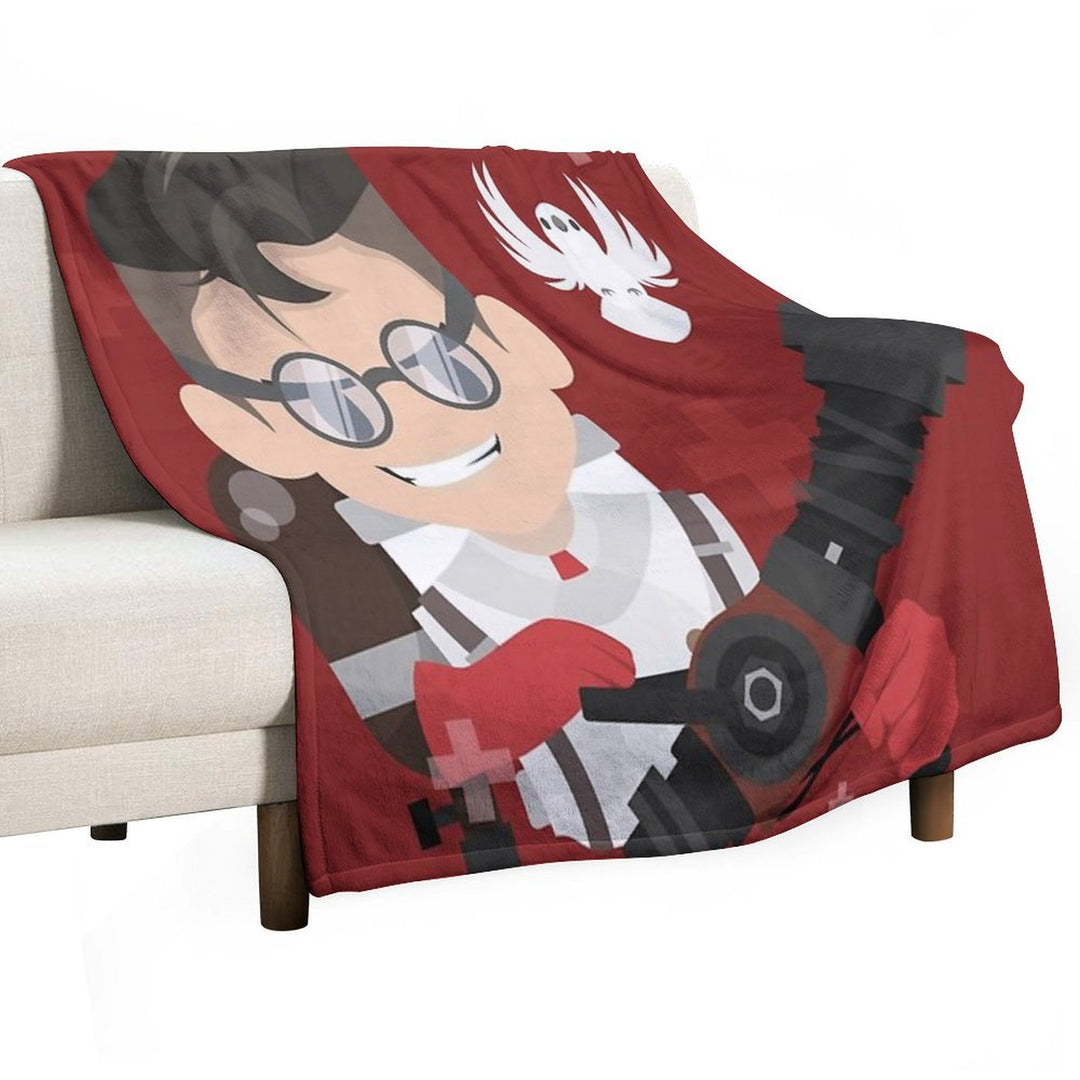 Team Fortress 2  The Medic Gift-ready Throw Blanket