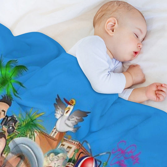 Benidorm! Wrinkle-free Throw Blanket