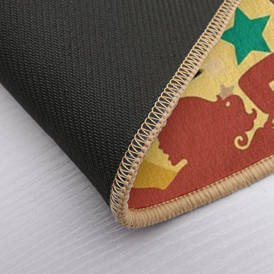 Yellow Angels  Anti-Trip Bath Mat