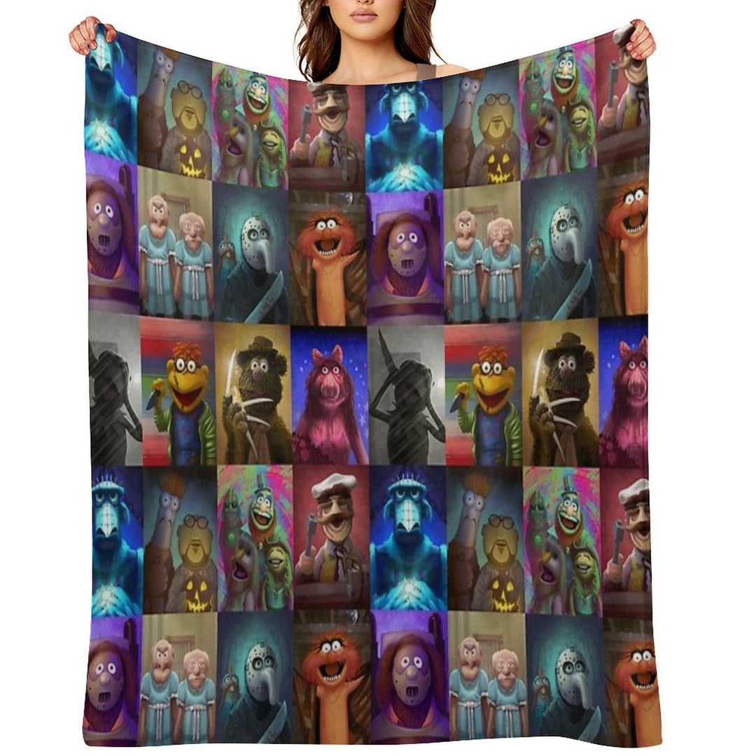 Muppet Maniacs Series 1 Compact Throw Blanket