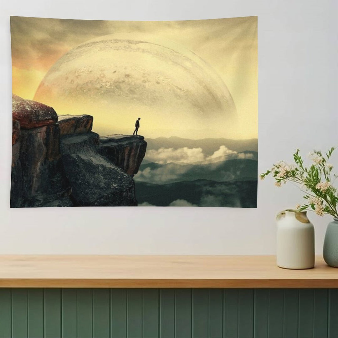 Space Mountain Tapestry