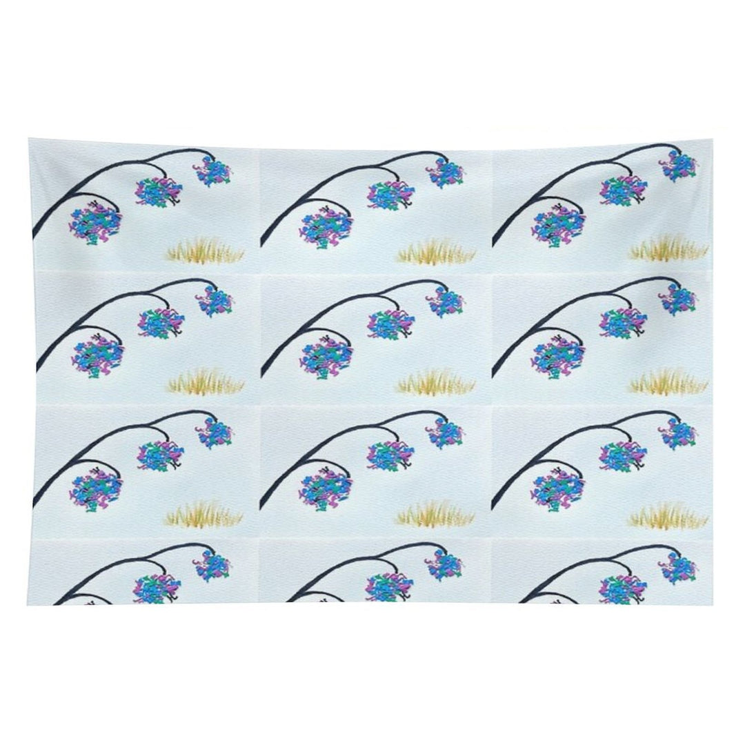 Letter Flower Tapestry