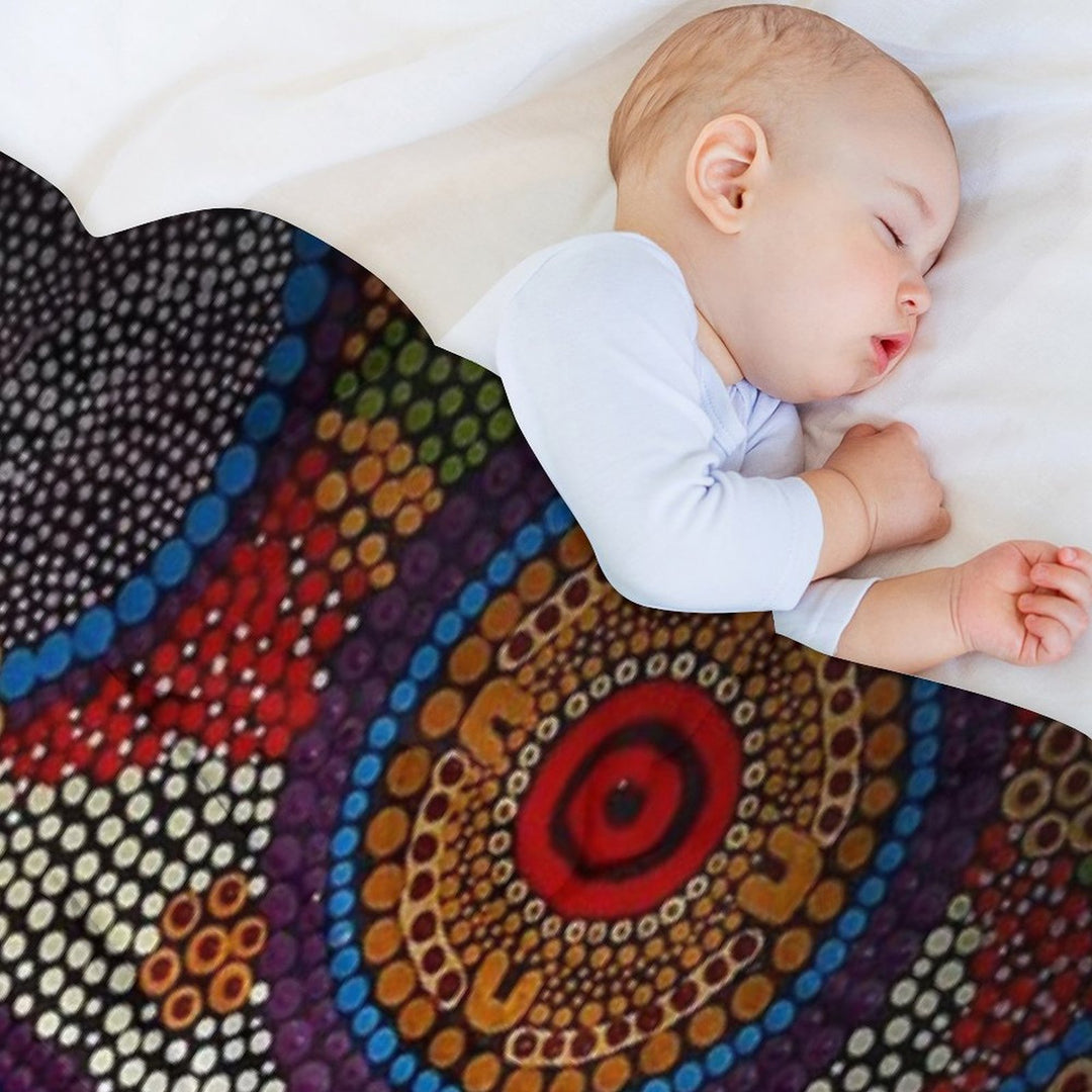 THE BIG CLAN GATHERING Eco-conscious Throw Blanket