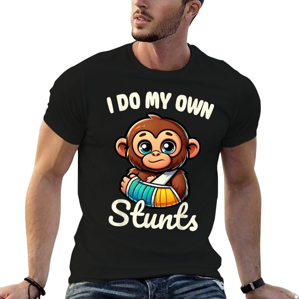 I Do My Own Stunts Broken Arm Gifts For Kids  Breathable T-Shirt